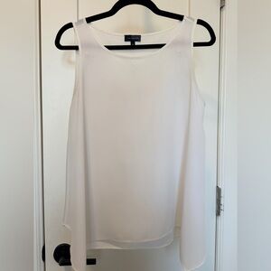The Limited Cream Sleeveless Blouse
